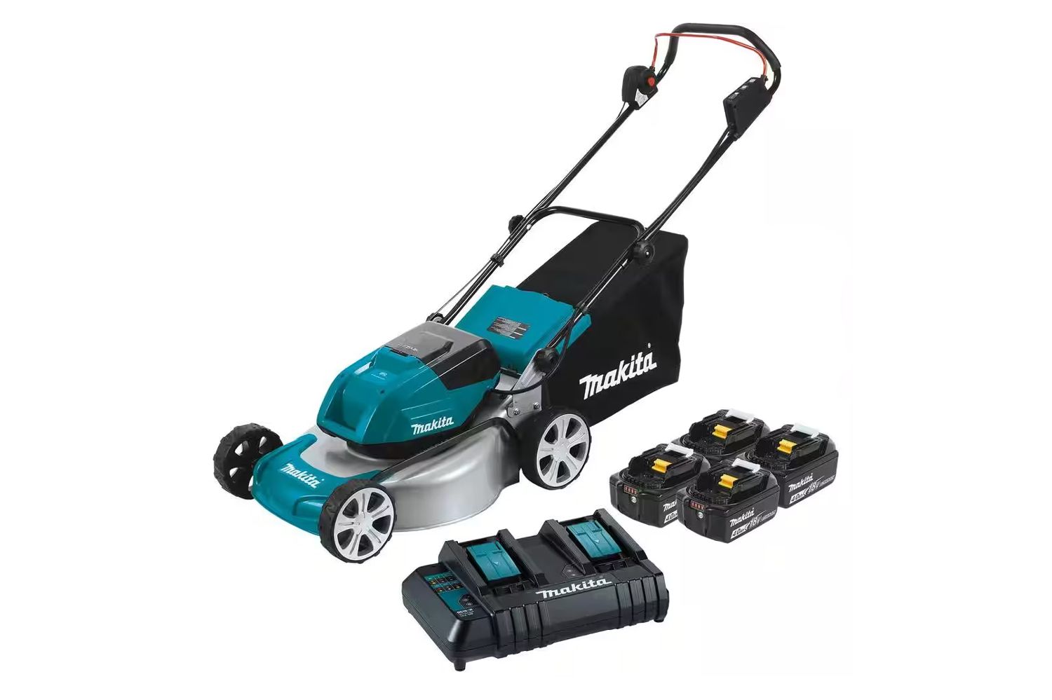 Home Depot Makita XML03CM1 36-Volt 18-Inch Push Lawn Mower