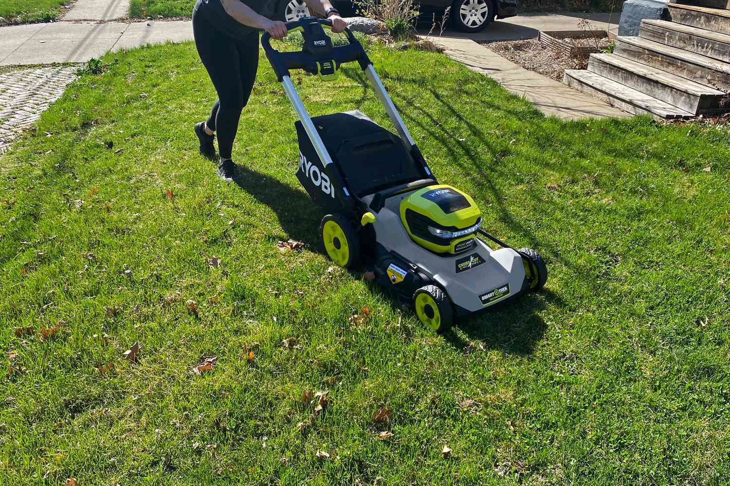 Ryobi 40V HP Brushless 21-Inch Dual-Blade Self-Propelled Mower