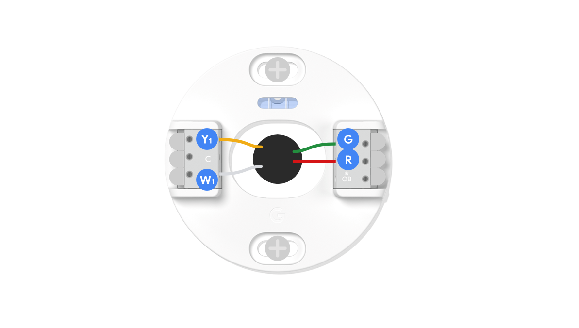 Wiring instructions for Nest thermostat